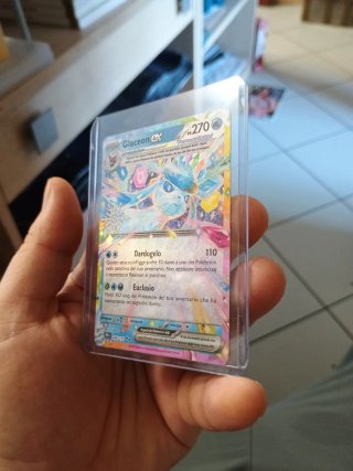 Glaceon EX Teracristal Carta Pokémon