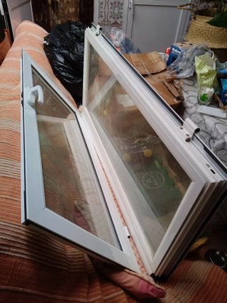 Ventana doble hoja y doble cristal