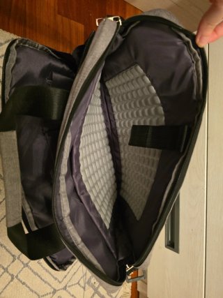 Maletín para portátil gris 15.6"