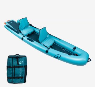 Kayak hinchable Decathlon 2 personas