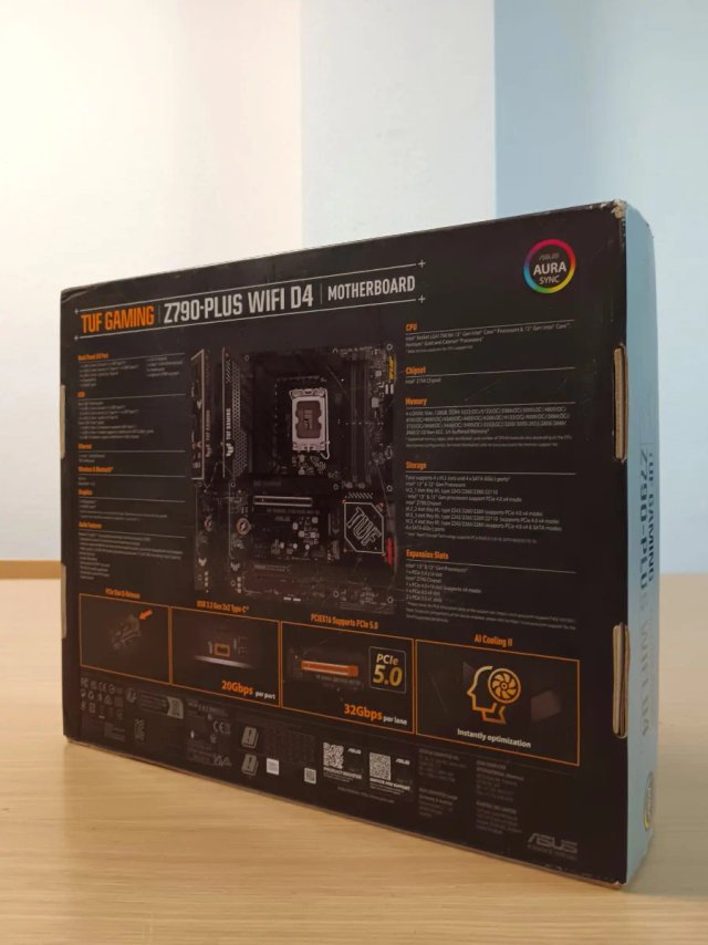 ASUS TUF GAMING Z790 WIFI D4 Placa Base