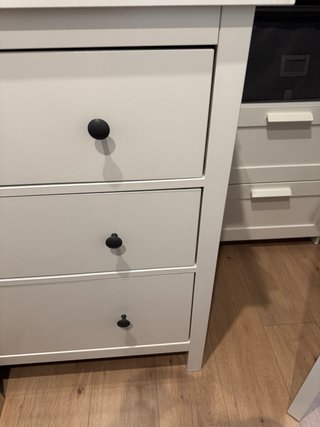 Cómoda Cajonera Ikea Hemnes 3 Cajones Lacado.