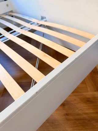 Cama Ikea Brusali Blanca 140x200cm