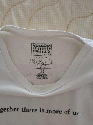 Camiseta Volcom Hombre Blanca