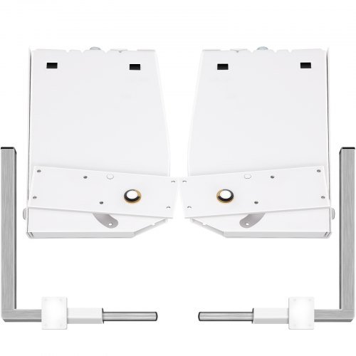 Kit fai-da-te per montaggio meccanismo a molla Murphy a parete, supporto hardware pesante per letto king e queen (verticale), bianco