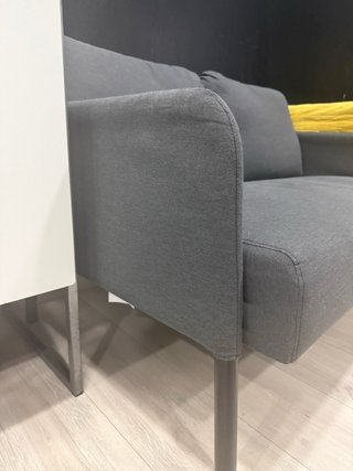 Sofá 2 plazas Ikea GLOSTAD gris