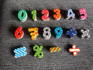 Letras y Números Magnéticos Educativos