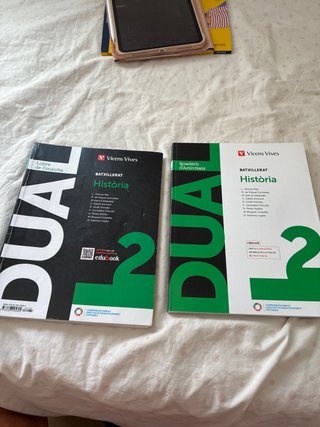 Libros de HISTORIA (LC+QA+DIGITAL) (DUAL)
