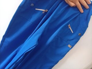 Pantalones cortos mujer azules