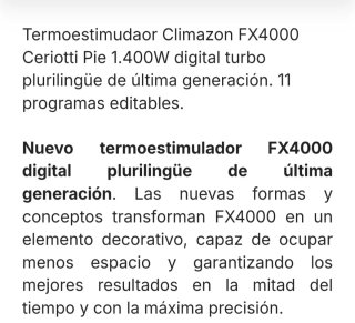 Climazon FX4000 Ceriotti Aereo 1.400W