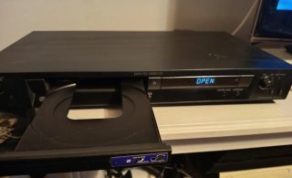 Reproductor DVD Sony con Mando y Cables