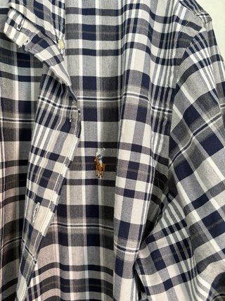 Camisa Polo Ralph Lauren Cuadros  Talla L