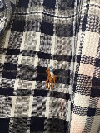 Camisa Polo Ralph Lauren Cuadros  Talla L