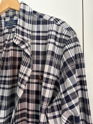 Camisa Polo Ralph Lauren Cuadros  Talla L