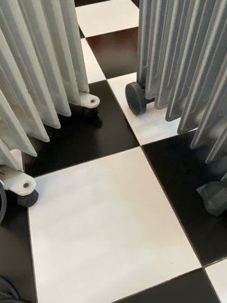 2 Radiadores Eléctricos Gris y Blanco