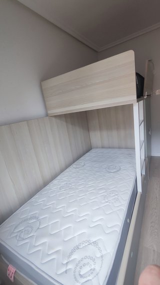 Cama Tren Kenay con Armario y Cajones