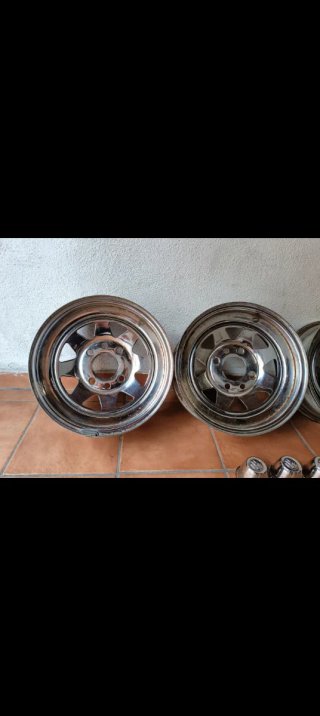 2 Llantas Cromadas 15 4x130