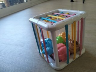 Cubo sensorial bebé