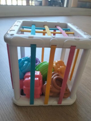 Cubo sensorial bebé