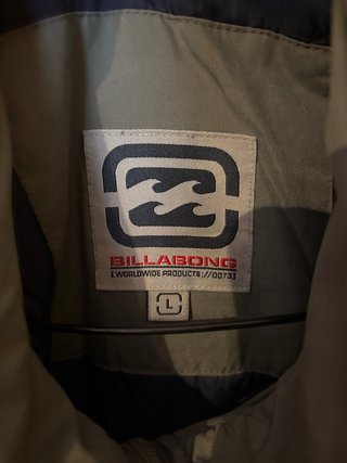 Chaqueta Billabong Gris y Azul