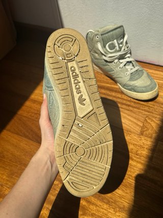 Adidas x Jeremy Scott Sneakers Uomo Denim Vintage