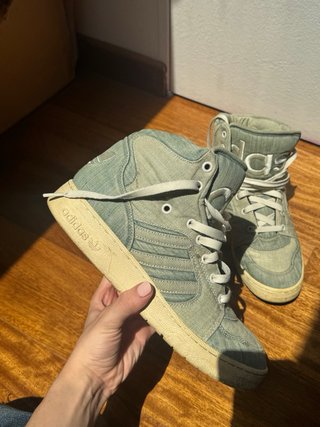 Adidas x Jeremy Scott Sneakers Uomo Denim Vintage