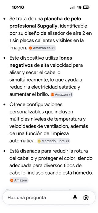 Plancha y Secador Supgaliy Ion Hair