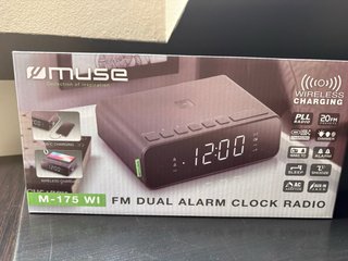 Reloj Radio Despertador Muse M-175 WI