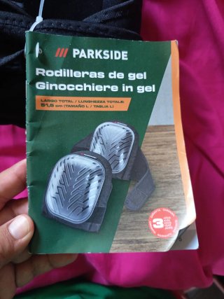 Rodilleras de gel Parkside