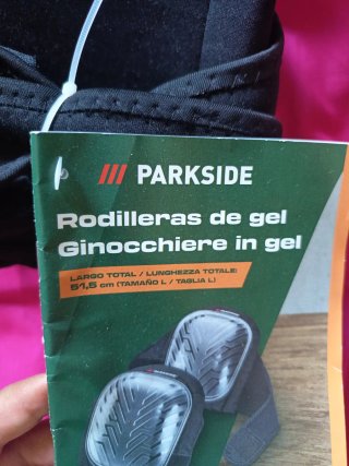 Rodilleras de gel Parkside