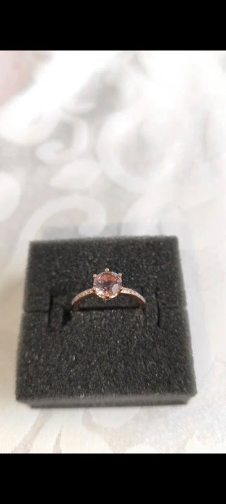 Anillo oro 14k corona brillante Pandora ALE MET