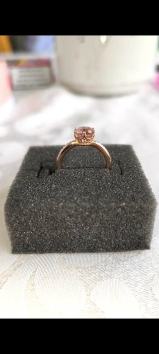 Anillo oro 14k corona brillante Pandora ALE MET