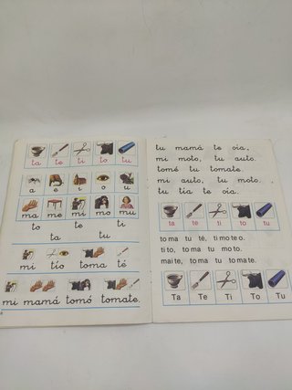 Libro 1 cartilla Palau metodo fotosilabico anaya a