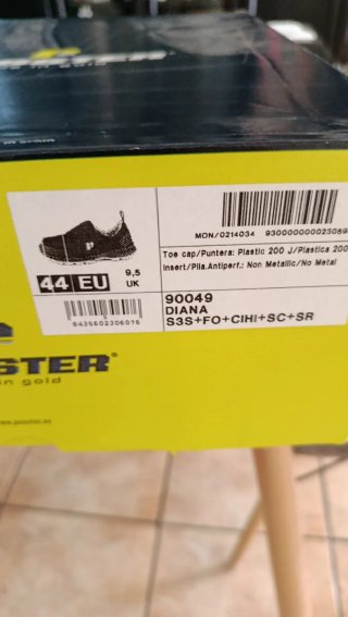 Zapatos de seguridad ROOSTER Talla 44