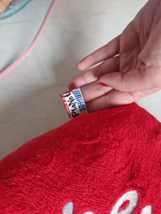 Cuscino cuore rosso Ti voglio bene