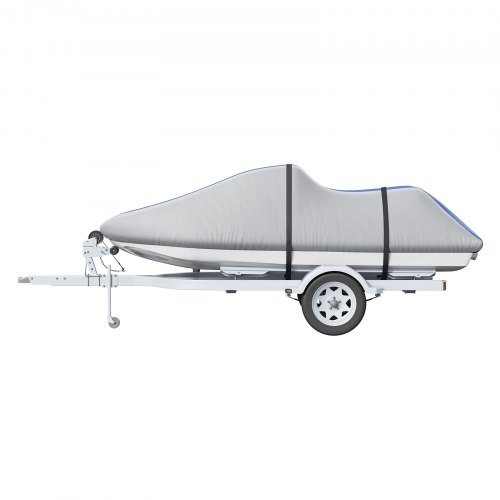 Copertura per Jet Ski, Copertura PWC impermeabile e trainabile da 3200-3420 mm, tessuto Oxford marino 600D resistente, copertura Seadoo resistente ai raggi UV con fibbie, copertura...