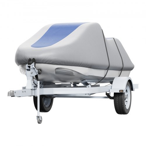 Copertura per Jet Ski, Copertura PWC impermeabile e trainabile da 3200-3420 mm, tessuto Oxford marino 600D resistente, copertura Seadoo resistente ai raggi UV con fibbie, copertura...