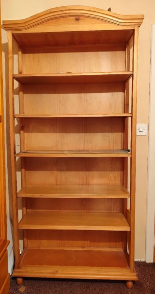 Habitación completa de madera de pino