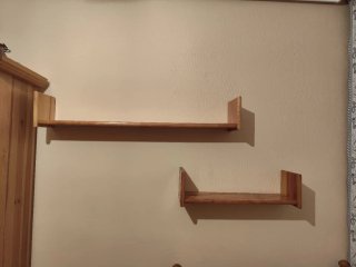 Habitación completa de madera de pino