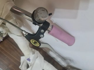 Bicicleta infantil morada 20 pulgadas