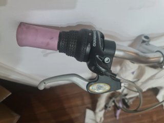 Bicicleta infantil morada 20 pulgadas