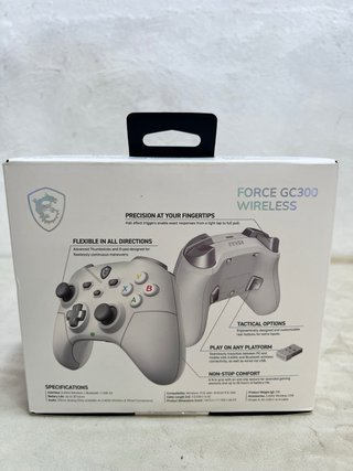 MSI FORCE GC300 WIRELESS Blanco