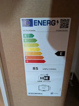 TV LG QNED QNED8E 4K Smart TV 65 Con Factura.
