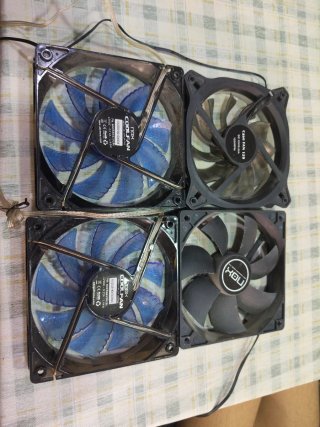 Lote 2 Ventiladores PC NOX Coolfan 120mm