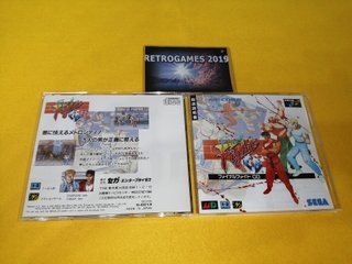 FINAL FIGHT SEGA MEGA CD MEGADRIVE SPINE CARD