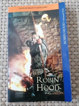 Libro Robin Hood en ingles y castellano