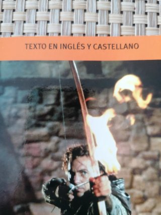 Libro Robin Hood en ingles y castellano