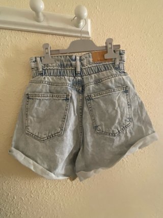 Shorts vaqueros desgastados