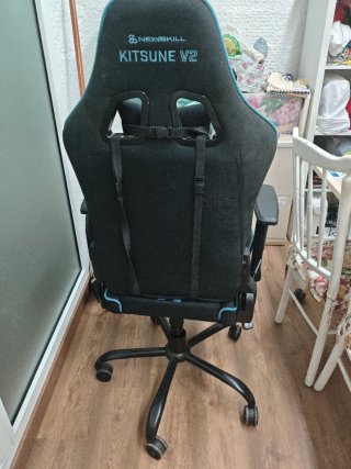 Silla Gamer Newskill Negra y Azul