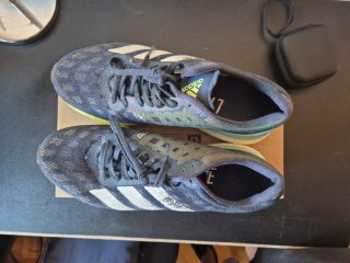 Zapatillas Adidas Running Negras y Verdes
